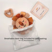Sensory Pals – Crinkle Toy & Plush Bag Charm Lion & Light