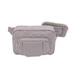 The Jetsetter Mini Diaper Bag - Grey Lion & Light