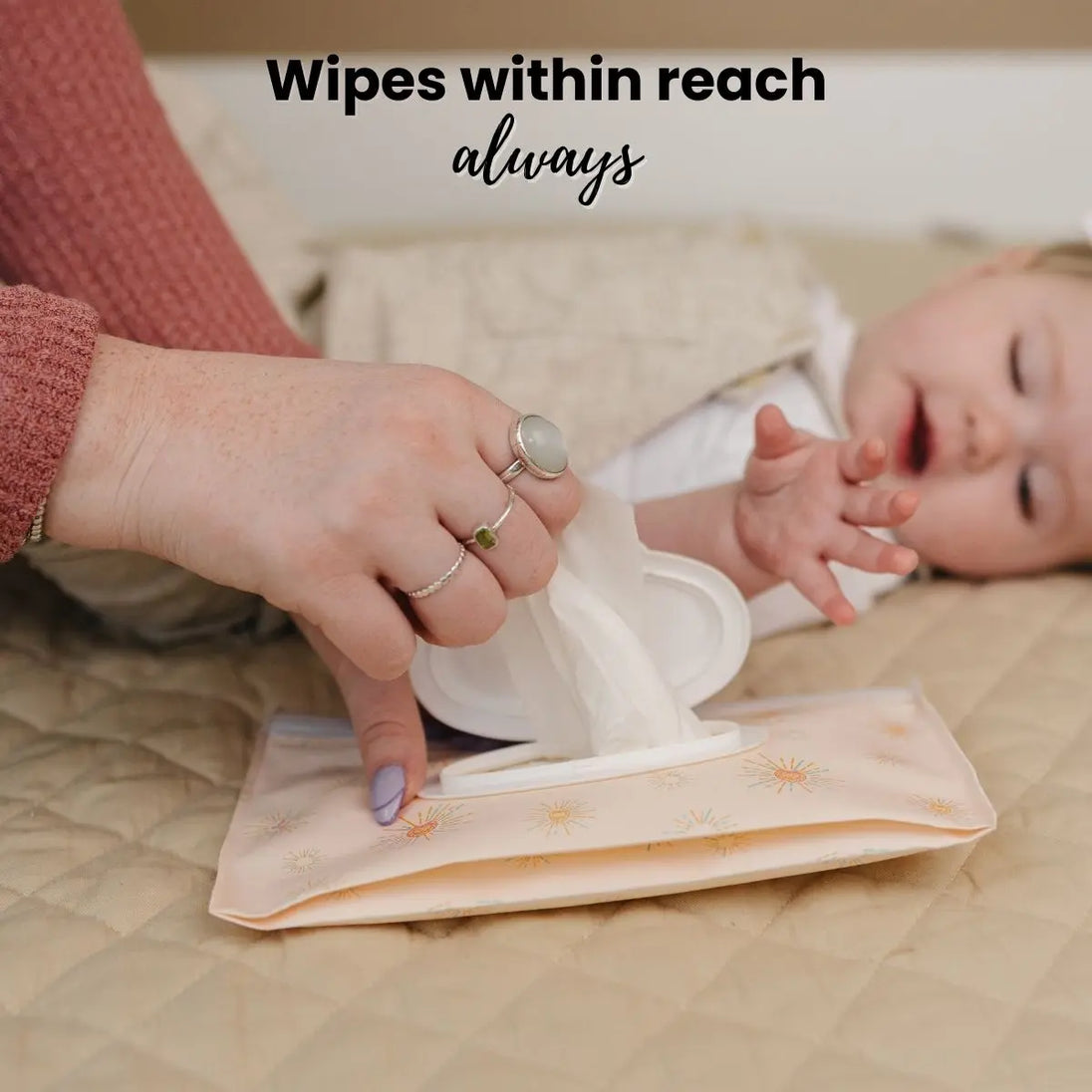 Reusable Wipes Packs (Set of 2) - Lion & Light