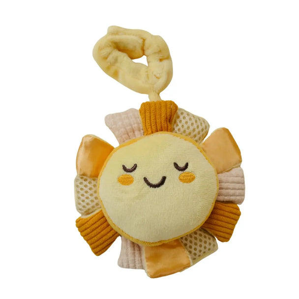 Sunny the Sensory Pal – Crinkle Toy & Plush Bag Charm - Lion & Light