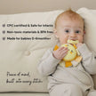 Sunny the Sensory Pal – Crinkle Toy & Plush Bag Charm - Lion & Light