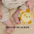 Sunny the Sensory Pal – Crinkle Toy & Plush Bag Charm - Lion & Light