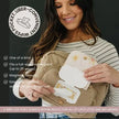 The Jetsetter Mini Diaper Bag - Beige - Lion & Light