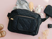 The Jetsetter Mini Diaper Bag - Black - Lion & Light