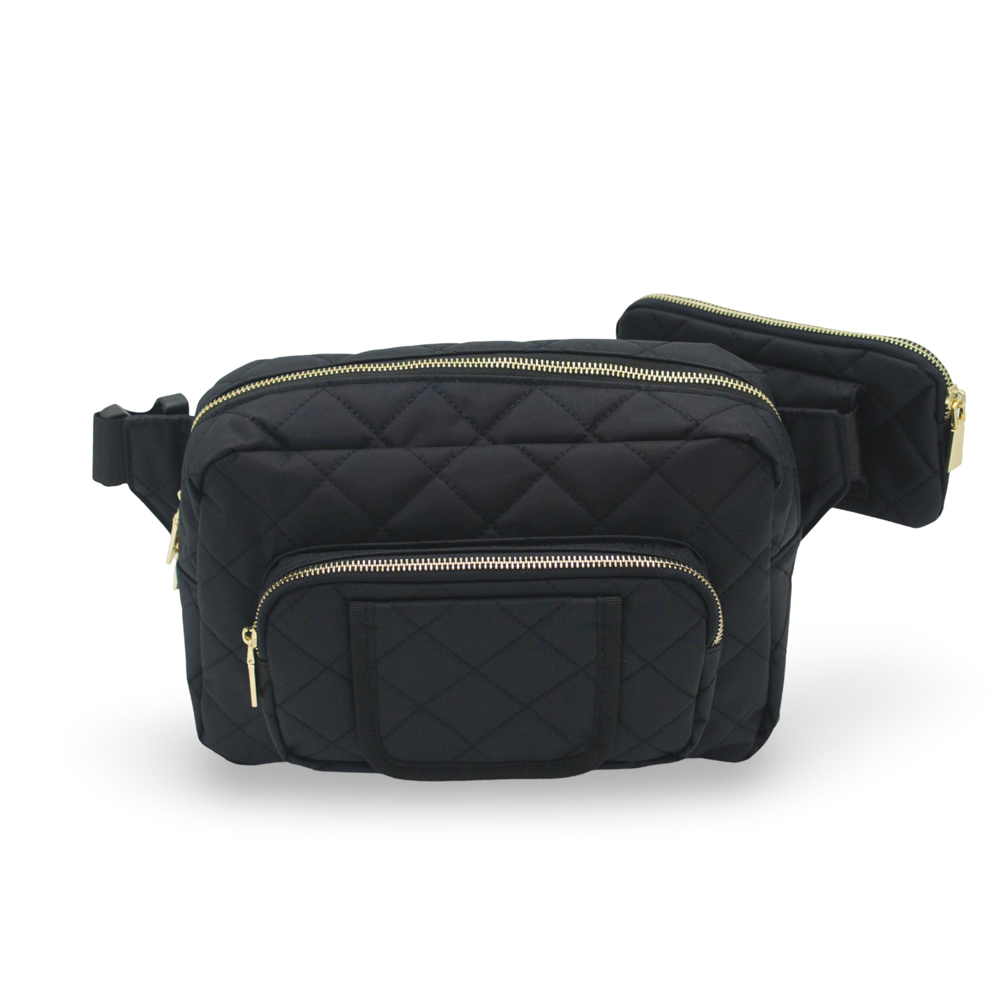 The Jetsetter Mini Diaper Bag - Black - Lion & Light