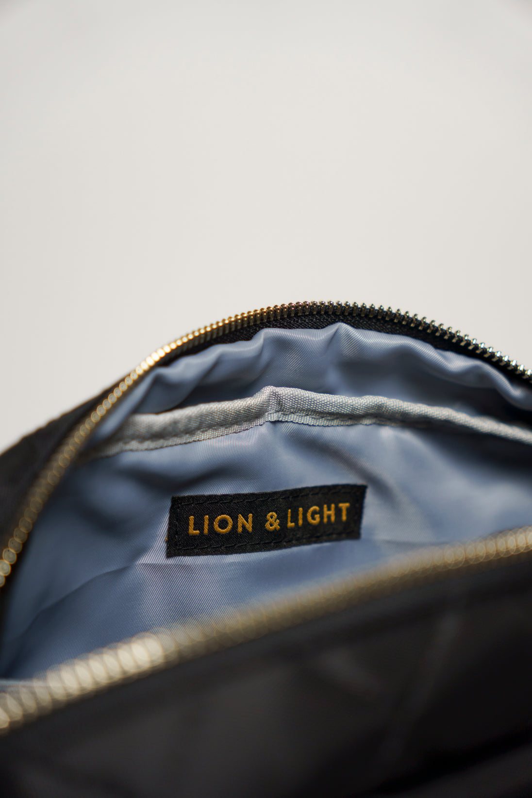 The Jetsetter Mini Diaper Bag - Black - Lion & Light