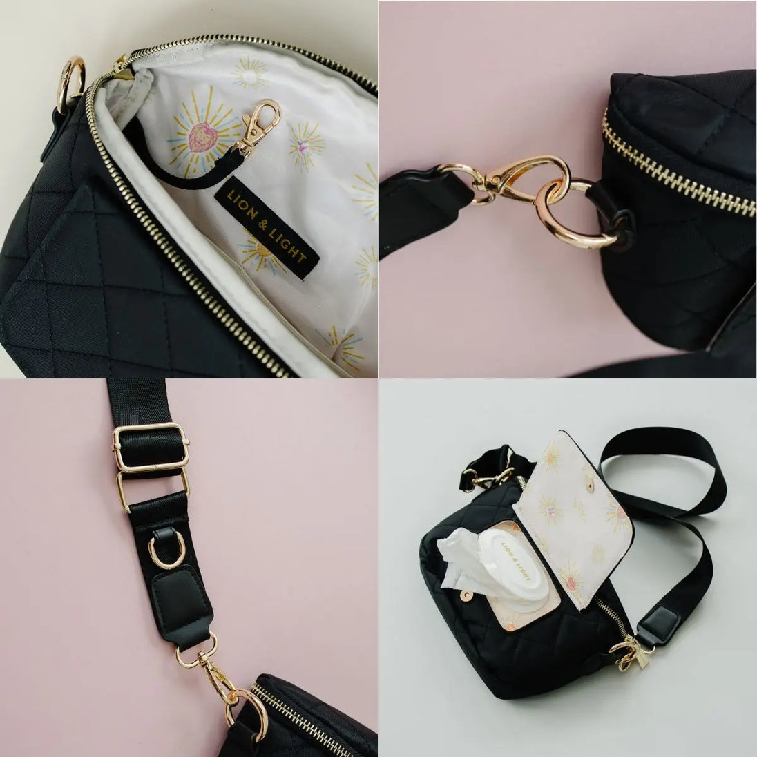 The Jetsetter Petite Crossbody Bag - Lion & Light